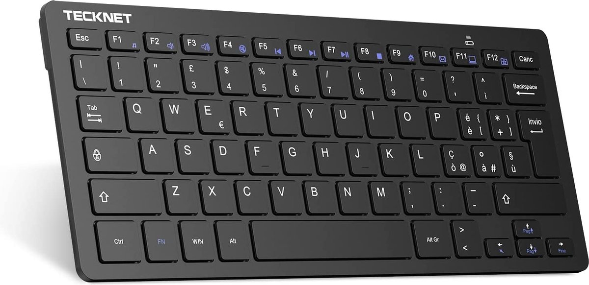 TECKNET Bluetooth keyboard (grey)
