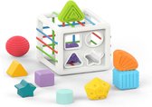 Baby Vorm Sorteren Speelgoed | Montessori | Kleurrijk | Educatief Speelgoed | Motoriek | Vorm herkennen | Cognitief