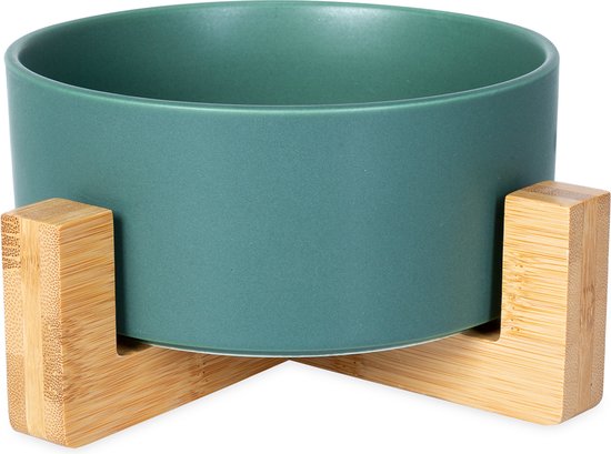 Porta-Bowl Reiskom en hondenwaterfles, 4 liter, draagbare hondenbak met handvat, stevige waterdispenser voor honden, compacte hondenkampeeraccessoires en hondenbenodigdheden