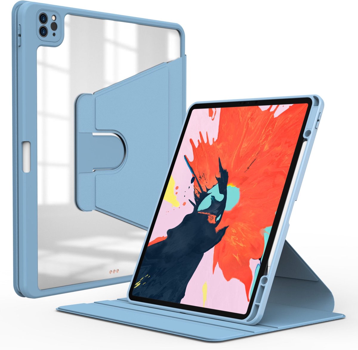 Waltz Draaibare hoes iPad Pro 11 inch - 2022 / 2021 / 2020 - Blauw