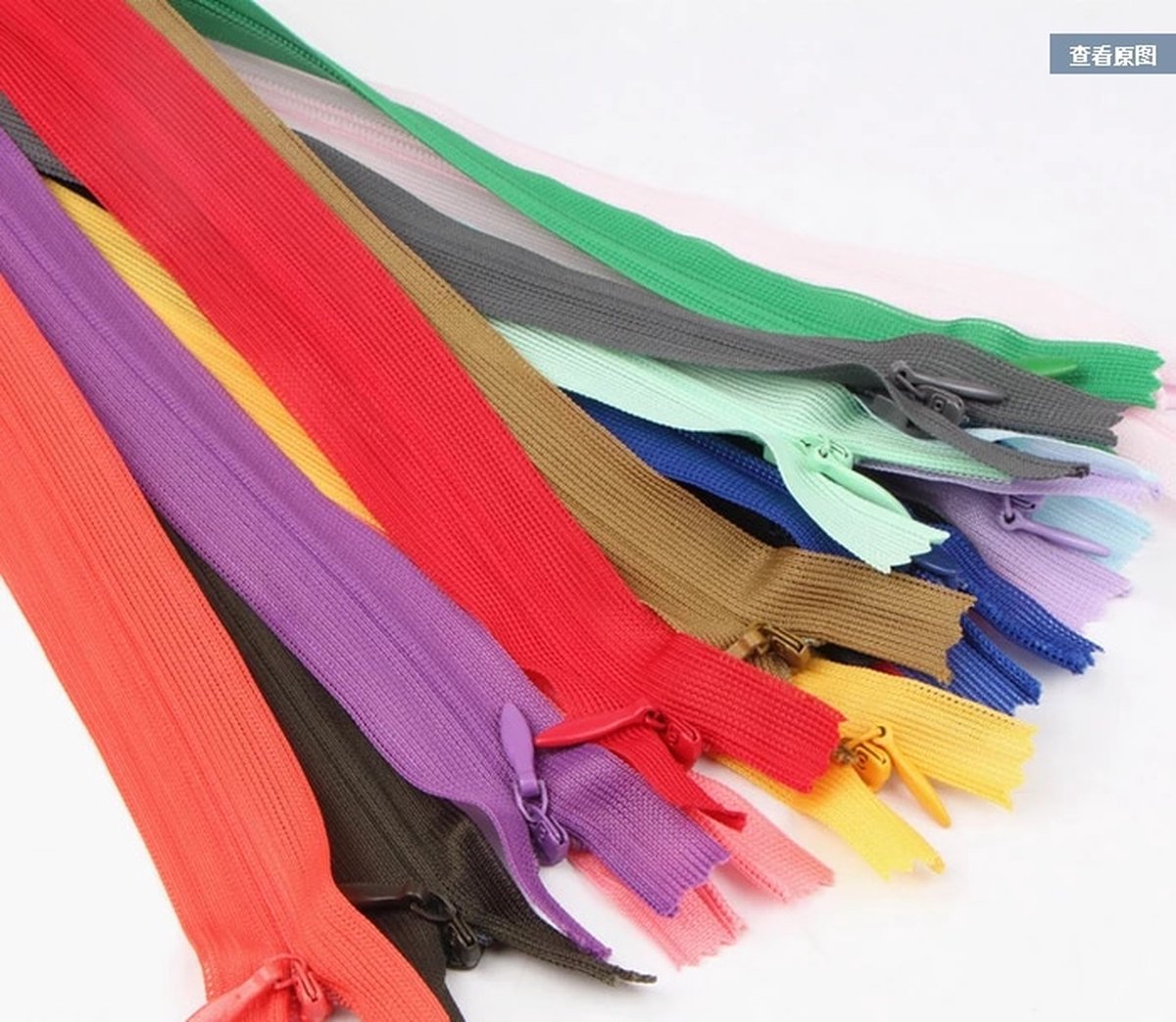 20x Blinde Ritsen - Bulk Korting - 60cm - Kies je kleur