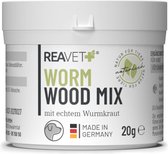 ReaVET - Wormwood Mix voor Honden - Na een wormkuur - Bevordert de darmfunctie - 20g