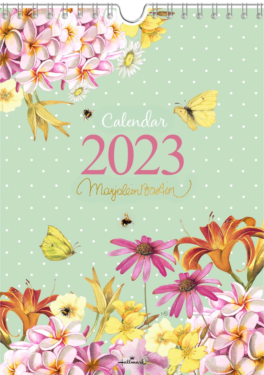 Marjolein Bastin Week Kalender 2023 - Flowers