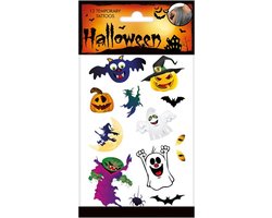 Body Tattoo kleur tatoeages kind spoken heksen – Halloween – Tijdelijke tattoo – 12 stuks op vel.