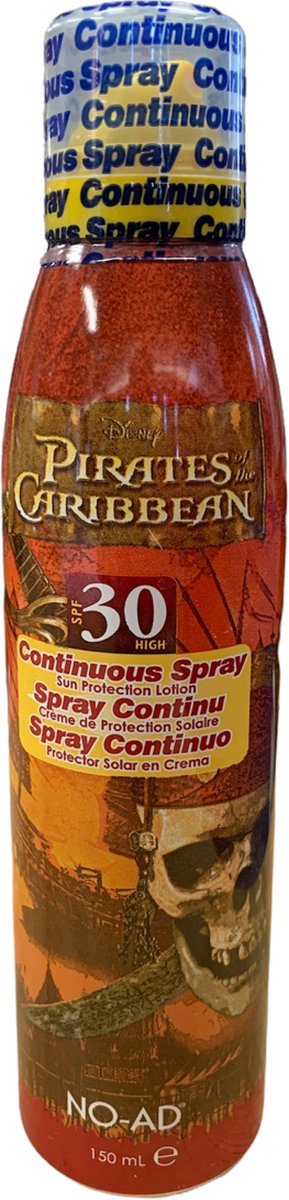 Disney Pirates of the Caribbean zonnespray SPF 30 voor kinderen