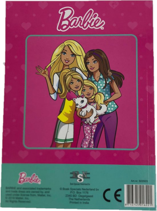 Lisciani - Barbie Print Cam - Cámara instantánea 3 en 1 Barbie - para niños a partir de 5 años - Imprime 180 fotos - Pantalla LCD grande a color - Cámara de selfie y video - Calcomanías incluidas