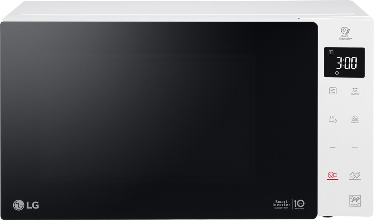 LG MS 23 NECBW Boven het fornuis Solo-magnetron 23 l 1000 W Zwart, Wit
