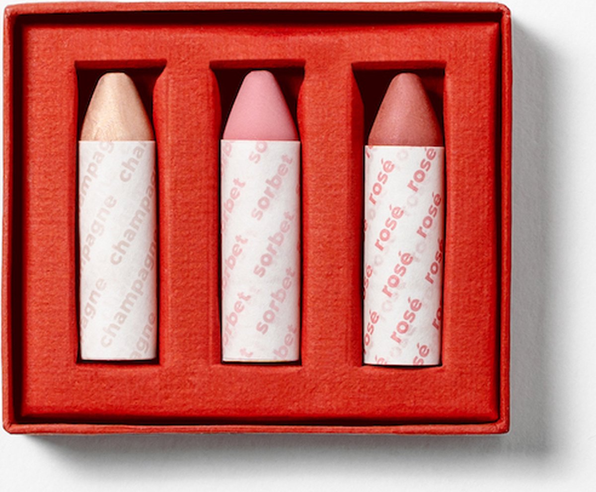 Axiology Lip-to-Lid Balmie Set - Cotton Candy Skies
