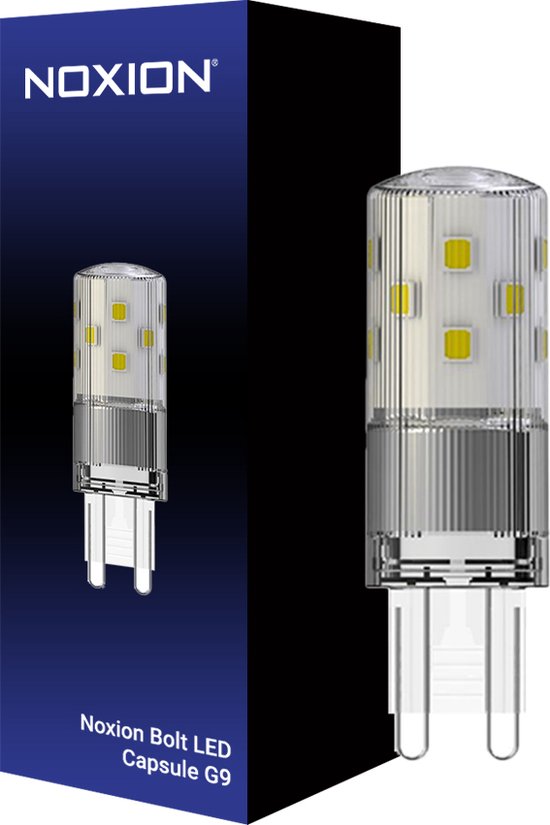 Noxion Bolt LED Capsule G9 3.8W 470lm - 827 Zeer Warm Wit | Vervangt 40W.