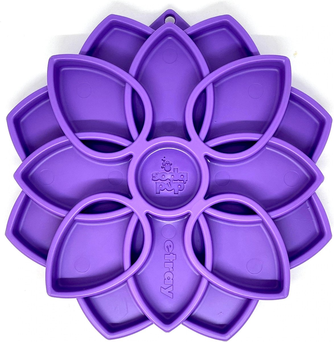SodaPup eTray Mandala – voertray voor honden – Groen, Blauw, Roze, Geel & Paars