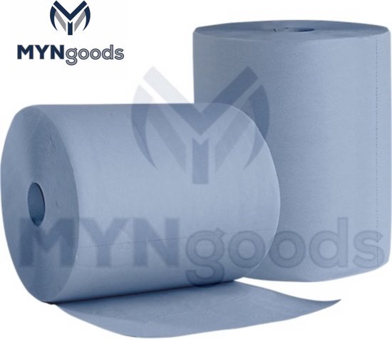 myngoods-blauw-poets-papier-op-rol-6-rollen-300-meter-per-rol-bol