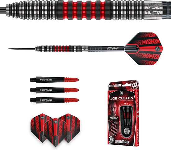WINMAU - Joe Cullen Signature Edition: Steeltip Tungsten Dartpijlen Professioneel - 25g van Winmau — afbeelding 2