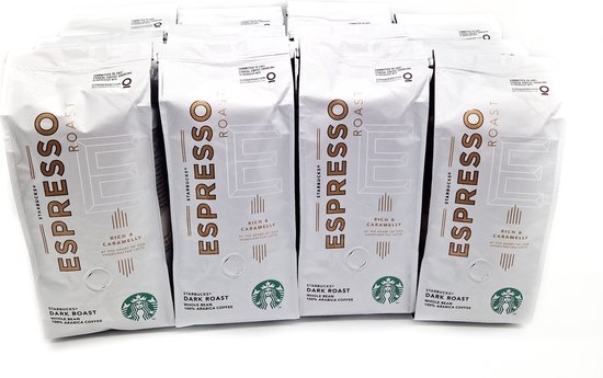 Starbucks - Espresso Dark Roast - 12x250gram - Starbucks koffiebonen -...