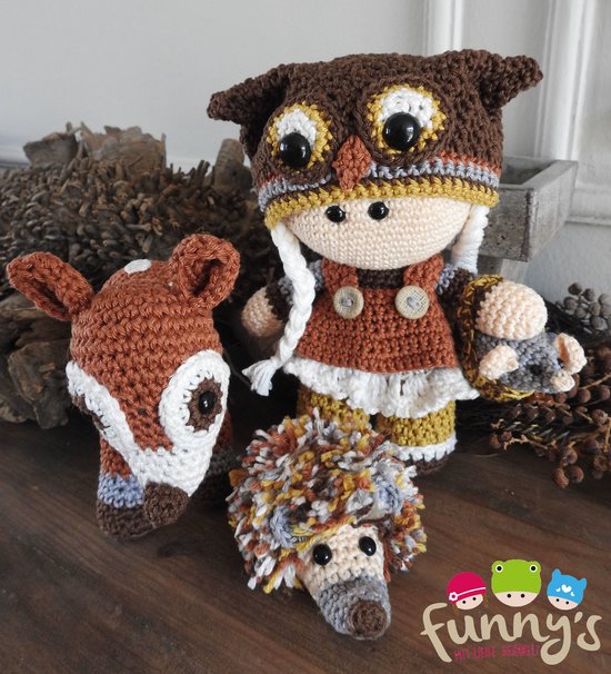Haakpakket Funny Owl set