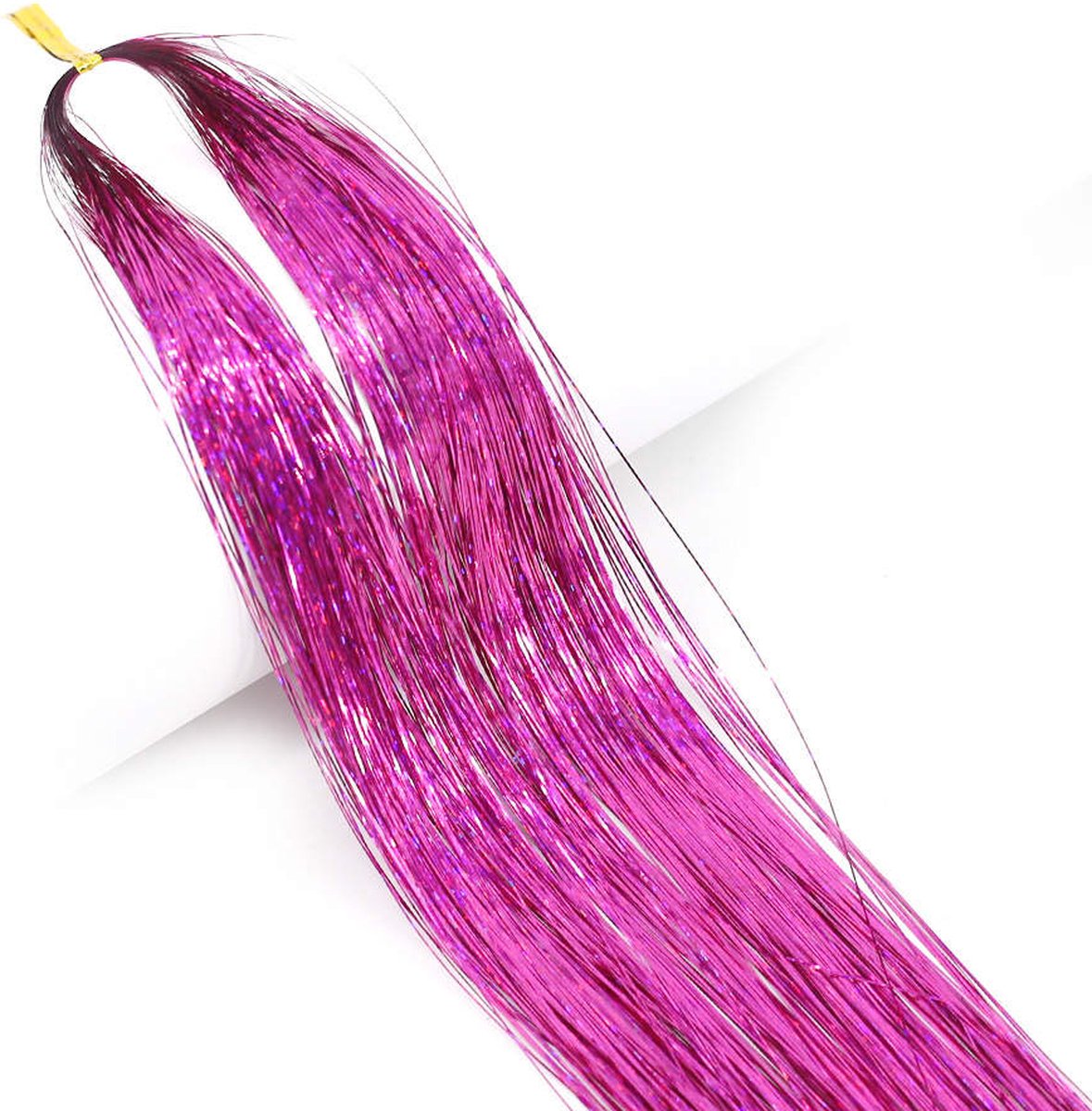 Hair tinsel - Haar glitter - Glitter extensions - Hair tinsel glitter - Haar tinsel - Hair tinsels - Haar glitter festival - 120-150 stuks