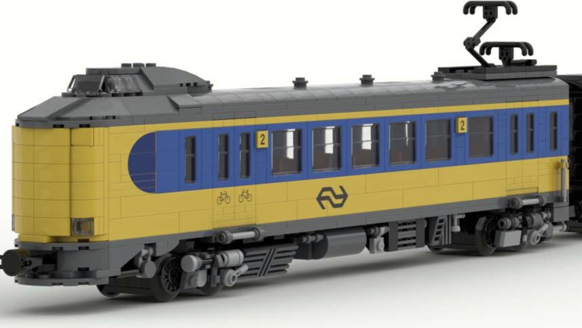 Trein NS MOC Koploper Locomotief Bouwpakket | Bouwsteen Compatible |  Creator | Technic... | bol