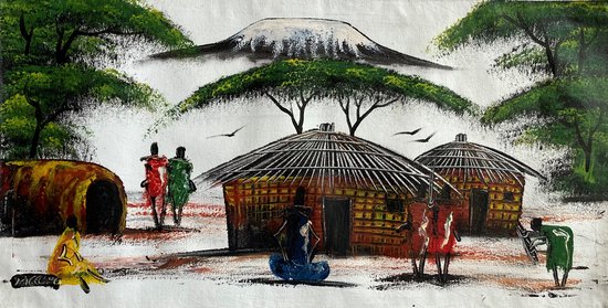 Masai dorp