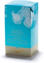 Dammann - Iced tea Jardin Bleu - 6 cristal zakjes - Zwarte thee aardbei - Volstaat voor 6 Liter ijsthee zonder suiker