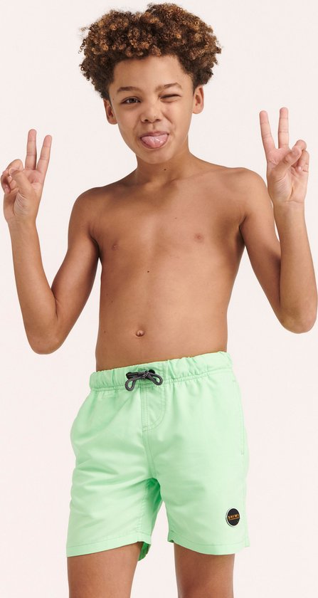 Shiwi Swimshort recycled mike solid - new neon green - 128