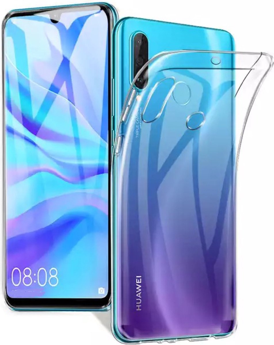 Hoesje Geschikt voor Huawei P30 Lite silicone back cover/Transparant hoesje