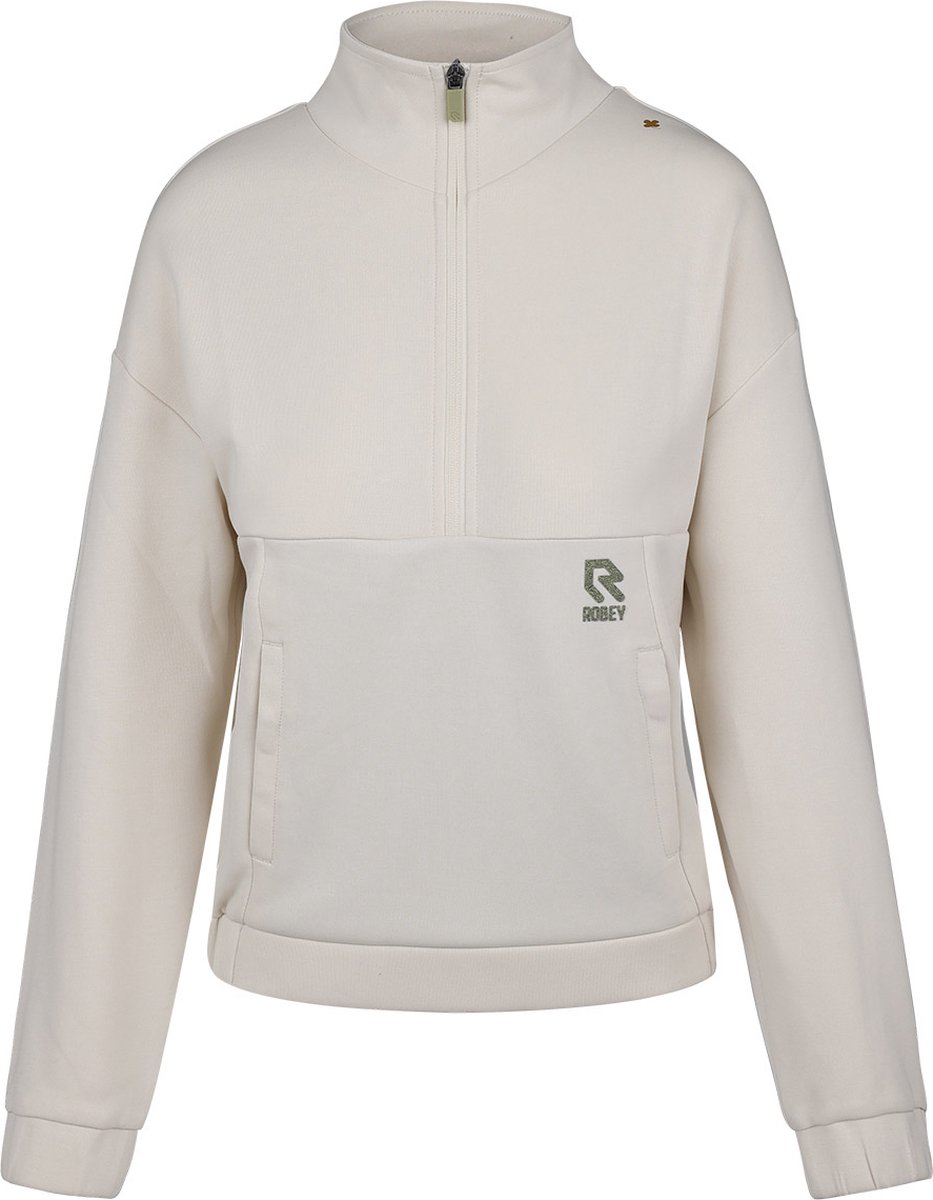 Robey Off Pitch Ziptop Dames - Grijs | Maat: 2XL