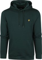 Lyle and Scott - Hoodie Donkergroen - Heren - Maat M - Regular-fit