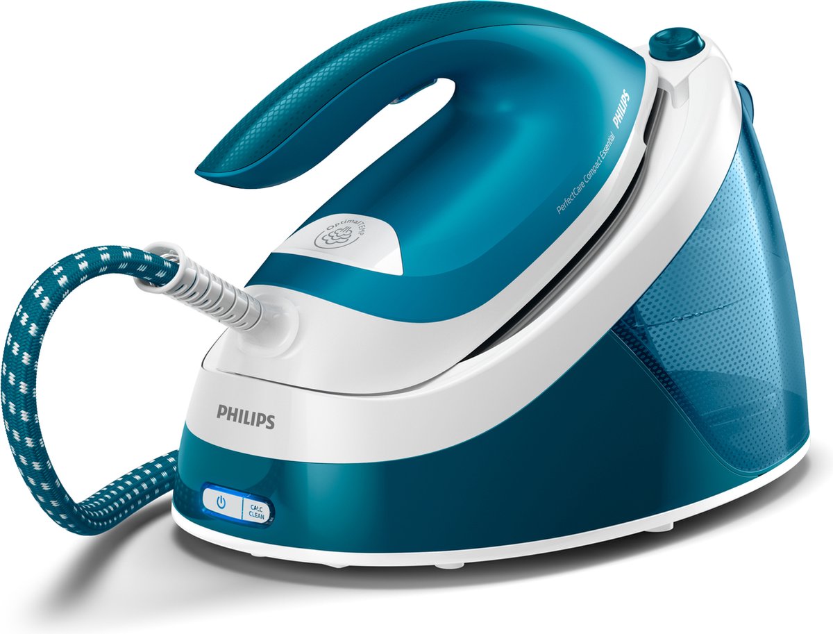 Philips Perfect Care Compact Essential GC6840/20 - Stoomgenerator - 1.3L Watertank - Blauw / Wit — afbeelding 2