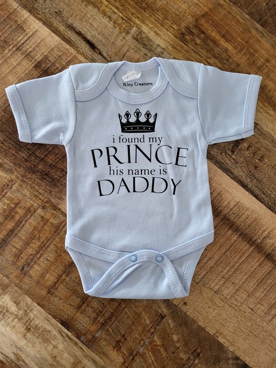 romper i found my prince his name is daddy