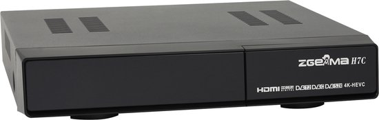 5. Zgemma H7C Tv ontvanger 4K zwart