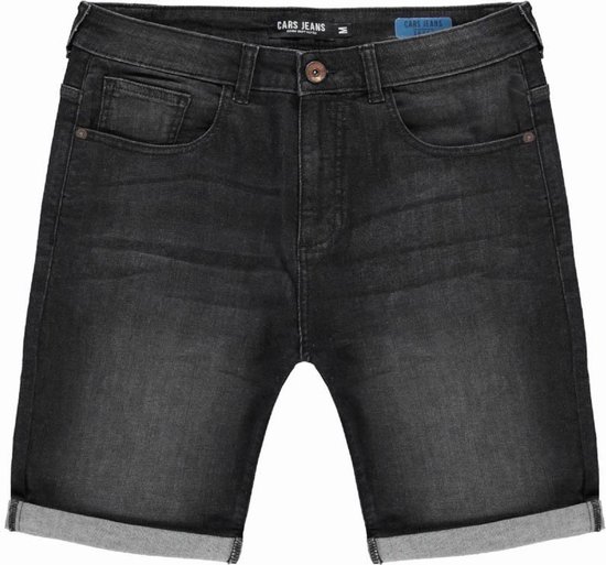 Cars Jeans Short Lodger - Heren - Black Used - (maat: