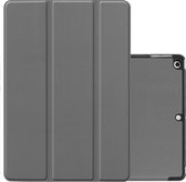 Hoesje Geschikt voor iPad 10.2 2020 Hoesje Case Hard Cover Hoes Book Case - Grijs