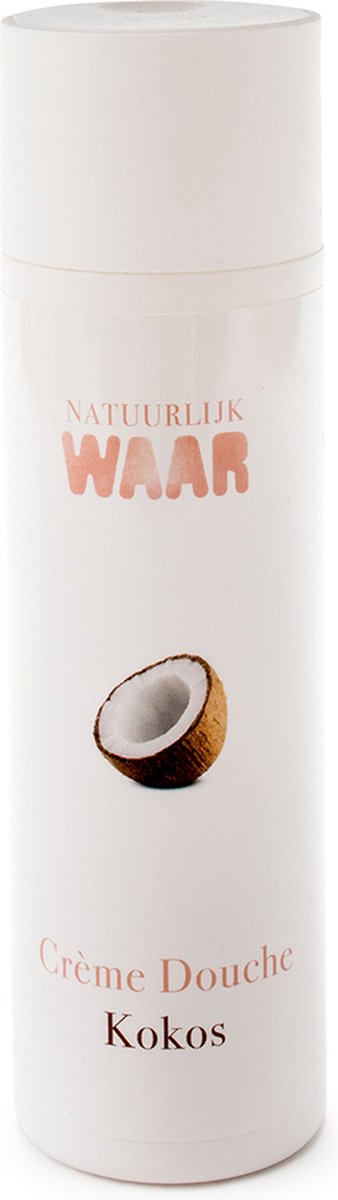 NatuurlijkWAAR - Kokos douchecrème - 200ml