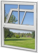 Moustiquaire pour fenêtre - Gris - 130x150 cm