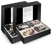 MatchBoox Multatuli Serie - Unieke handgemaakte uitgave met álle, echt alle grafschriften van Multatuli bij de dood van Thorbecke verpakt in twee luxe cassettes van MatchBoox - Kunstboeken