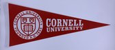 Cornell University - University of Cornell - Cornell Uni - Vaantje - Sportvaantje - Wimpel - Vlag - Pennant - Ivy League amerika - 31 x 72 cm - Cadeau sport - Cadeau - Cornell logo - andy bernard - bernard cornell - the office us - the office cornell