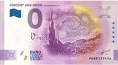 0 Euro biljet Nederland 2022 - Van Gogh De Sterrennacht LIMITED EDITION