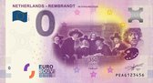 0 Euro biljet 2019 - Rembrandt De Staalmeesters LIMITED EDITION