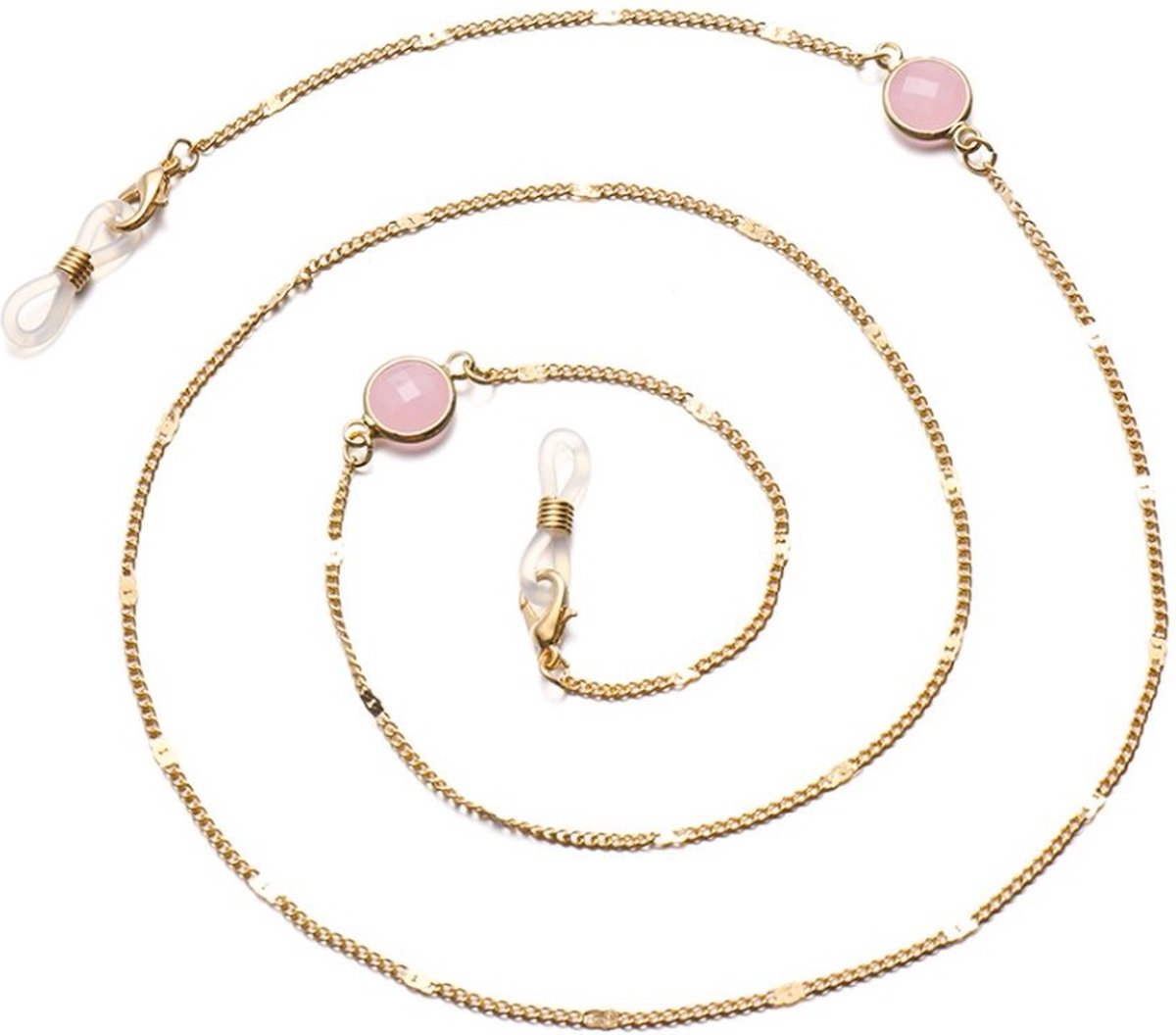 ByShane - 2 stuks Elegante dames brillenketting van metaal - Brillenhouder om de nek | bol ByShane - 2 stuks Elegante dames brillenketting van metaal - Brillenhouder om de nek | bol