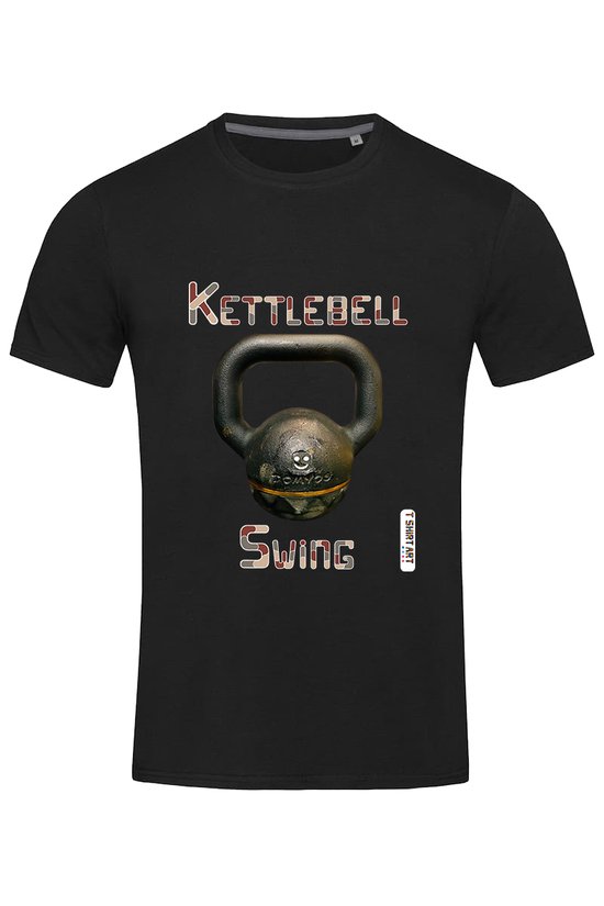 Kettlebell T-shirt Black Opal -