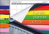 MGPcards - Family planner XL 2023 - Week begint op Maandag - Strepen