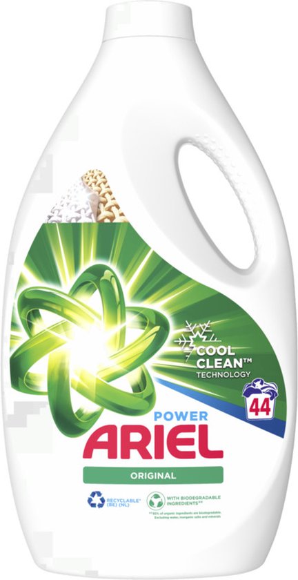 Ariel Vloeibaar Wasmiddel Original - 44 wasbeurten - 2.2 Liter