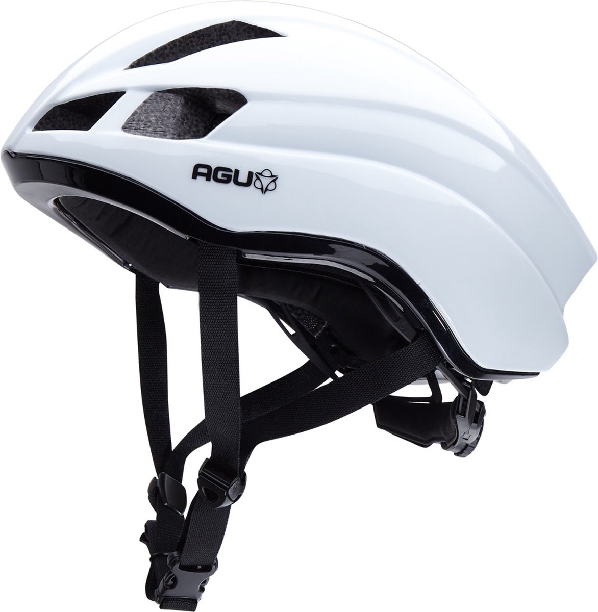 AGU Transsonic - Racehelm - MIPS - Aerodynamisch - Wit - Unisex - 52-56cm - Lichtgewicht