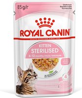 Royal Canin Kitten Sterilised Jelly - Kitten-Kattenvoer - 12x85 g