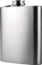 YUNICS® Hip Flask - Field Flask - Flacon - RSV - Argent - 200 ml