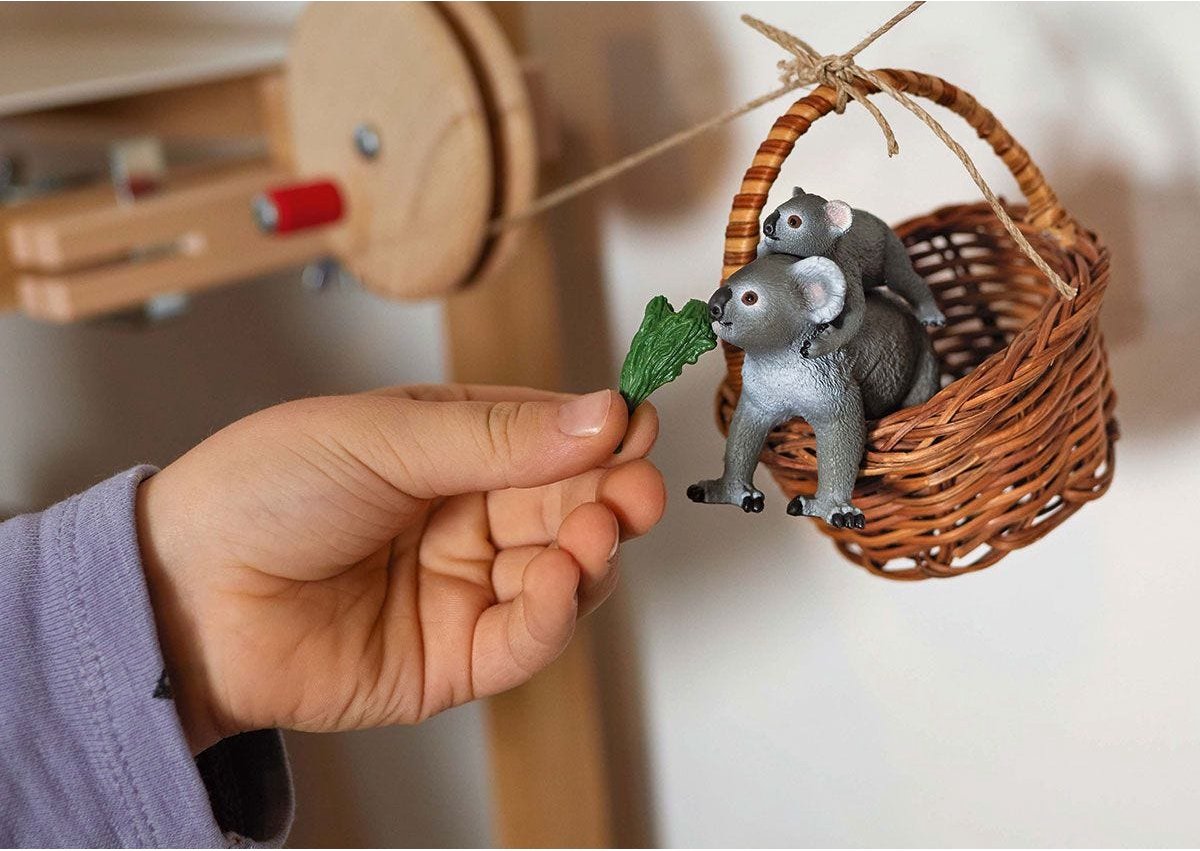 schleich WILD LIFE - Koala Moeder en Baby - Speelfigurenset - Kinderspeelgoed voor Jongens en Meisjes - 3 tot 8 jaar - 42566 — afbeelding 4