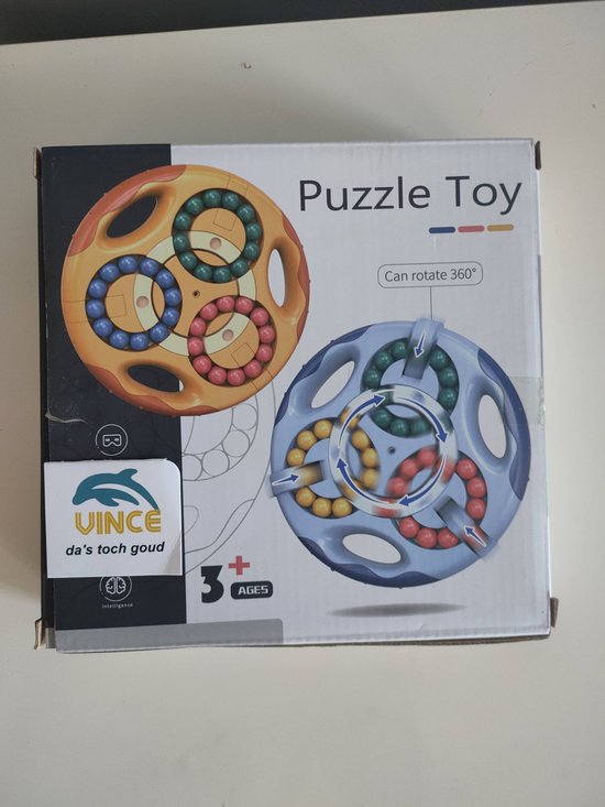 Thumbnail van een extra afbeelding van het spel 3d draaipuzzel - breinbreker - denkspel - schuifpuzzel - 3 in 1 - puzzel - spel - rubiks cube