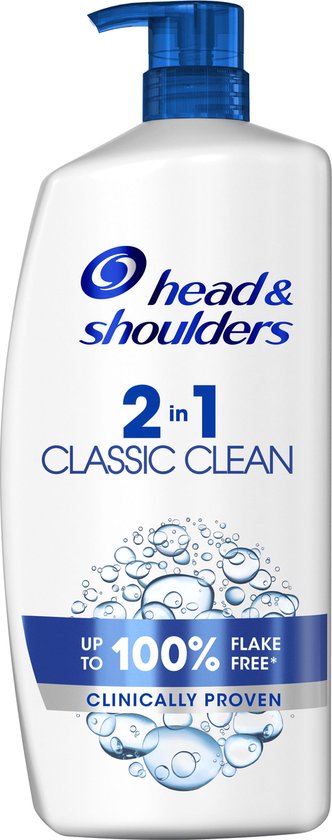 Head & Shoulders Classic 2in1- Anti-roos - Shampoo & Conditioner - Tot 100%  Roosvrij -... | bol