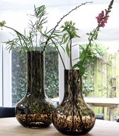 Vase the world Seim big cheetah - 28 x H50cm - vaas - vazen - decoratie - wonen - home - homedecoration - accessoire - bloemenvaas - bloemen - cheetah - boeket - leopard - inspiratie