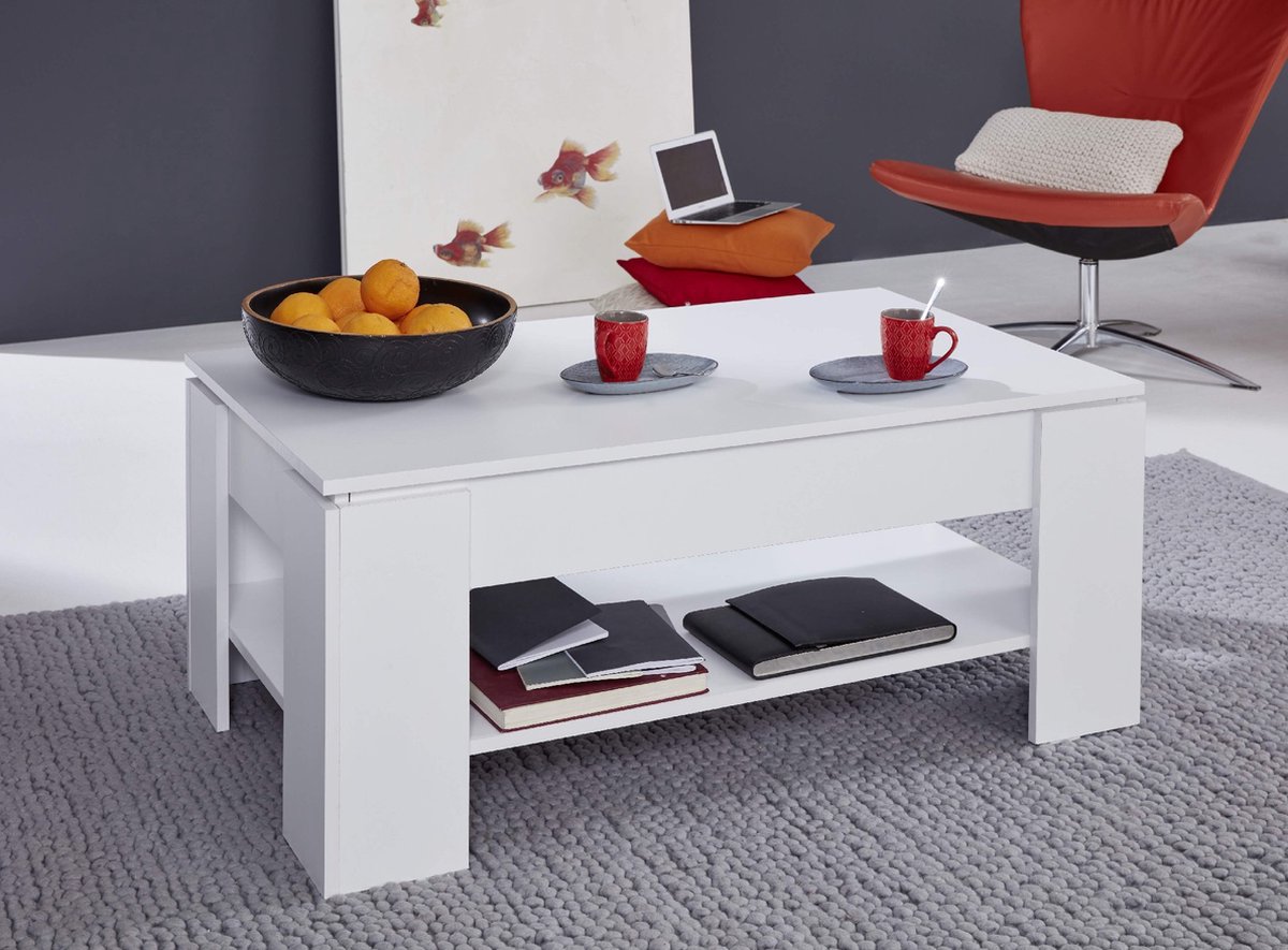 BELFURN Salontafel Mondial CT-139 wit