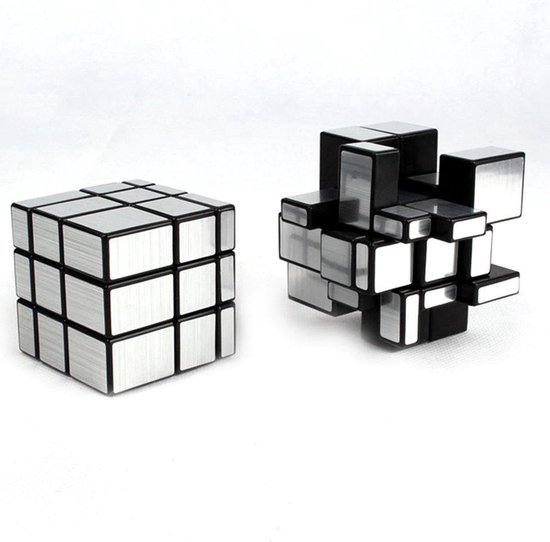 Afbeelding van het spel Breinbreker kubus zilver 5,7 x 5,7 x 5,7 cm